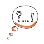 Je pose des questions et je suis souvent surprise par les réponses de mes clients.